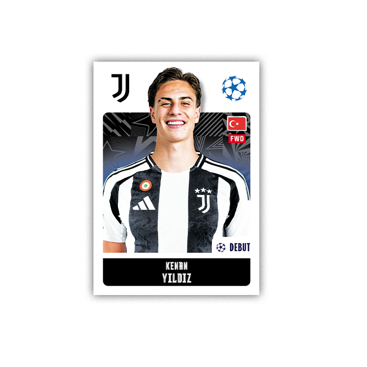 UEFA Champions League 2024-25 Sticker - Tam Kutu