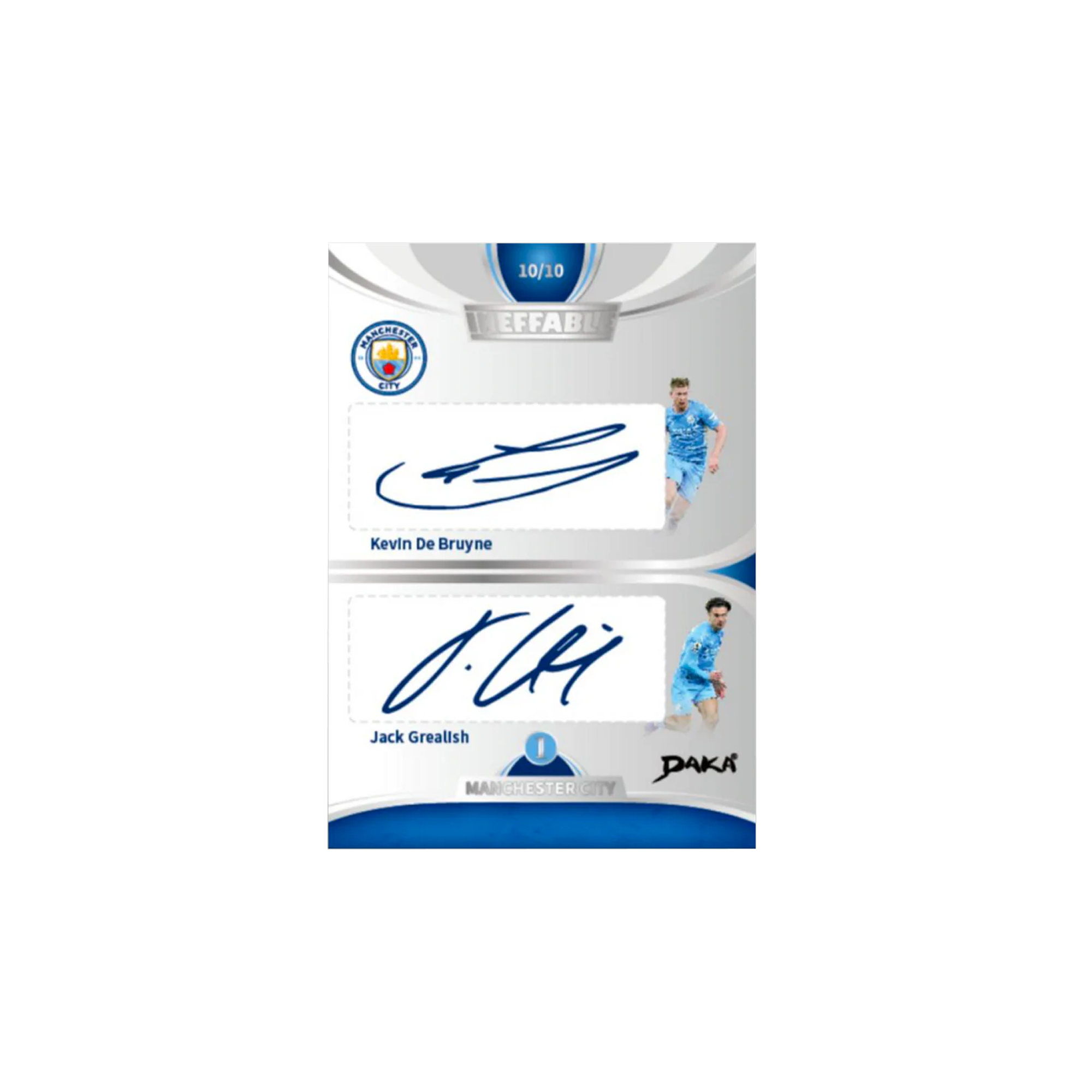 Daka Collectibles Manchester City Ineffable 2021-22 Metal Box