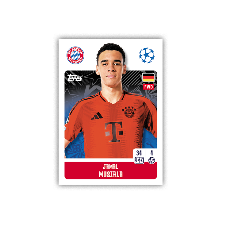 UEFA Champions League 2024-25 Sticker - Tam Kutu
